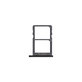 Nokia 5 - Reža za kartico SIM (Matte Black) - MEND102033A Genuine Service Pack