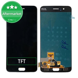 OnePlus 5 - LCD zaslon + steklo na dotik (Black) TFT