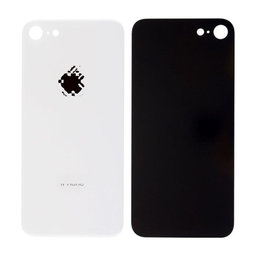 Apple iPhone 8 - Steklo zadnjega ohišja (Silver)