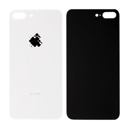 Apple iPhone 8 Plus - Steklo zadnjega ohišja (Silver)