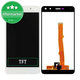 Huawei Y6 (2017) - LCD zaslon + steklo na dotik (White) TFT