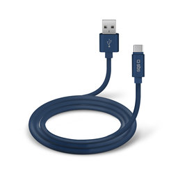 SBS - USB-C / USB kabel (1m), bel