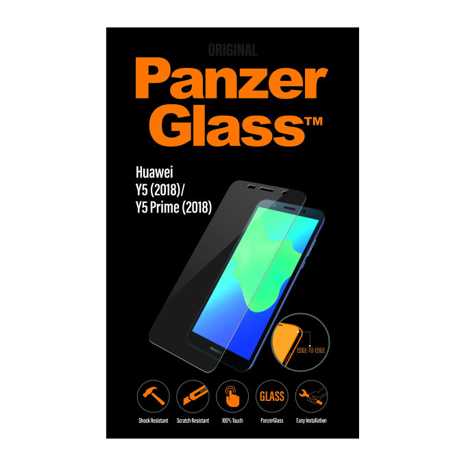 PanzerGlass - Tempered Glass za Huawei Y5 (2018), Y5 Prime (2018), prozorno
