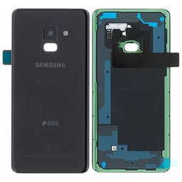 Samsung Galaxy A8 A530F (2018) - Pokrov baterije (Black) - GH82-15557A Genuine Service Pack