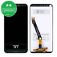 Huawei Honor 9 Lite - LCD zaslon + steklo na dotik (Midnight Black) TFT