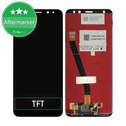 Huawei Mate 10 Lite - LCD zaslon + steklo na dotik (Black) TFT