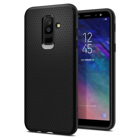 Spigen - Ovitek Liquid Air za Samsung Galaxy A6+, črna