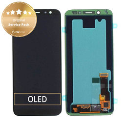 Samsung Galaxy A6 A600F (2018) - LCD zaslon + steklo na dotik - GH97-21897A, GH97-21898A Genuine Service Pack