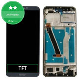 Huawei Honor 9 Lite - LCD zaslon + steklo na dotik + okvir (Glacier Grey) TFT