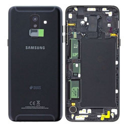 Samsung Galaxy A6 Plus (2018) - Pokrov baterije (Black) - GH82-16431A Genuine Service Pack
