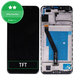 Huawei Y6 Prime (2018) - LCD zaslon + steklo na dotik + okvir (Black) TFT
