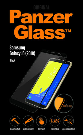 PanzerGlass - Tempered Glass Edge-To-Edge za Samsung Galaxy J6 (2018), črna