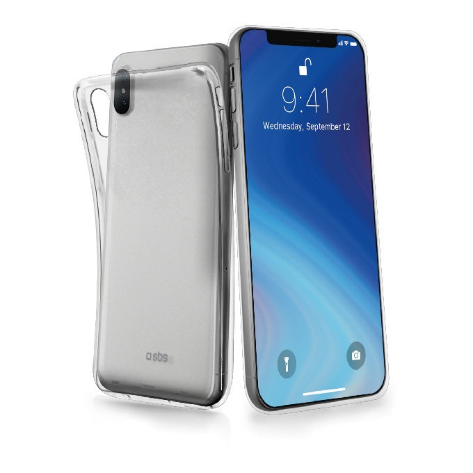 SBS - Skinny ovitek za iPhone XS Max, prozoren