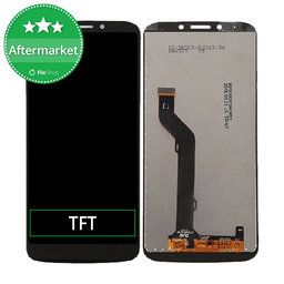 Motorola Moto E5 XT1944 - LCD zaslon + steklo na dotik (Black) TFT