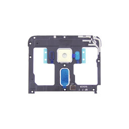 Asus Zenfone 3 ZE520KL (Z017D) - Srednji okvir + čitalnik prstnih odtisov + steklo kamere (Sapphire Black) Genuine Service Pack