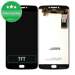 Moto E4 Plus XT1772 - LCD zaslon + steklo na dotik (Black) TFT