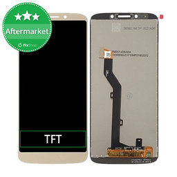 Motorola Moto E5 XT1944 - LCD zaslon + steklo na dotik (Gold) TFT