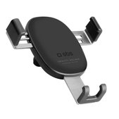 SBS - Gravity Car Holder, Universal for Ventilation, črn