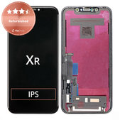Zaslon za iPhone XR, Steklo na dotik z okvirjem, Refurbished