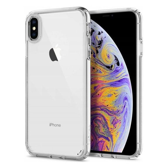Spigen - Ovitek Ultra Hybrid za iPhone XS Max, transparent