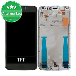 Motorola Moto E4 Plus XT1771 - LCD zaslon + steklo na dotik + okvir (Gray) TFT