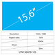 15,6 LCD Slim mat 30 pin Full HD