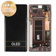 Samsung Galaxy Note 9 N960U - LCD zaslon + steklo na dotik + okvir (Metallic Copper) - GH97-22269D, GH97-23737D, GH97-22270D Genuine Service Pack