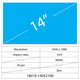 14 LCD Slim mat 30 pin Full HD