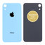 Apple iPhone XR - Steklo zadnjega ohišja (Blue)