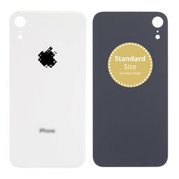 Apple iPhone XR - Steklo zadnjega ohišja (White)