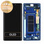 Samsung Galaxy Note 9 N960U - LCD zaslon + steklo na dotik + okvir (Ocean Blue) - GH97-22269B, GH97-23737B, GH97-22270B Genuine Service Pack