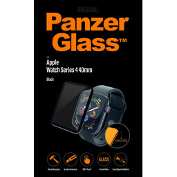 PanzerGlass - Kaljeno Steklo za Apple Watch Series 4, 5, 6, SE (1st gen) in SE (2nd gen) 40mm, transparent