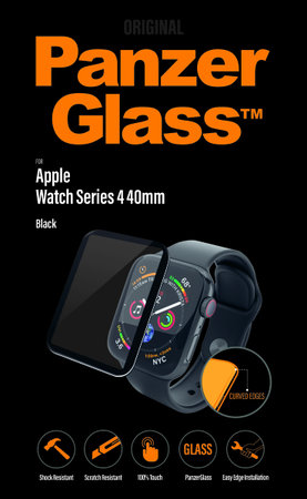 PanzerGlass - Kaljeno Steklo za Apple Watch Series 4, 5, 6, SE (1st gen) in SE (2nd gen) 40mm, transparent