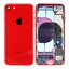 Apple iPhone 8 - Zadnje ohišje z majhnimi deli (Red)