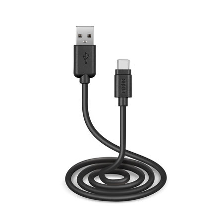 SBS - USB-C / USB kabel (3m), črn
