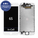 Zaslon In-Cell za iPhone 6S, White, Steklo na dotik z okvirjem, FixPremium