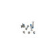 Apple MacBook Air 13" A1369 (Late 2010 - Mid 2011), A1466 (Mid 2012 - Mid 2017) - Komplet spodnjih vijakov P5 PENTALOBE