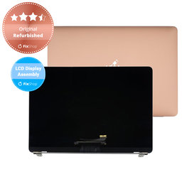 Apple MacBook 12" A1534 (Early 2016 - Mid 2017) - LCD zaslon + sprednje steklo + pokrov (Gold) Original Refurbished