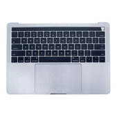 Apple MacBook Pro 13" A1706 (Late 2016 - Mid 2017) - Tipkovnica z zgornjim okvirjem + tipkovnica US + mikrofon + Trackpad + zvočniki (Silver)