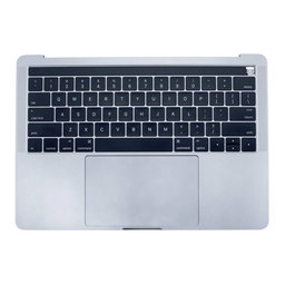 Apple MacBook Pro 13" A1706 (Late 2016 - Mid 2017) - Tipkovnica z zgornjim okvirjem + tipkovnica US + mikrofon + Trackpad + zvočniki (Silver)