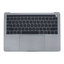 Apple MacBook Pro 13" A1706 (Late 2016 - Mid 2017) - Tipkovnica z zgornjim okvirjem + tipkovnica US + mikrofon + Trackpad + zvočniki (Space Gray)