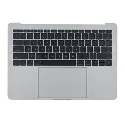Apple MacBook Pro 13" A1708 (Late 2016 - Mid 2017) - Tipkovnica z zgornjim okvirjem + tipkovnica US + mikrofon + Trackpad + zvočniki (Silver)