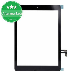 Apple iPad Air - Steklo na dotik + gumb Domov (Black)