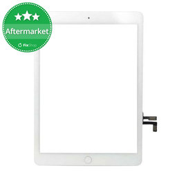 Apple iPad Air - Steklo na dotik + gumb Domov (White)