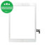 Apple iPad Air - Steklo na dotik + gumb Domov (White)