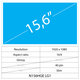 HP Pavilion HP Pavilion DV6-7100 15.6 LCD Slim sijajni 40 pin Full HD