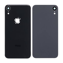 Apple iPhone XR - Steklo zadnjega ohišja + steklo kamere (Black)