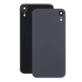 Apple iPhone XR - Steklo zadnjega ohišja + steklo kamere (Black)