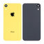 Apple iPhone XR - Steklo zadnjega ohišja + steklo kamere (Yellow)