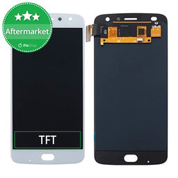 Motorola Moto Z2 Play XT1710-09 - LCD zaslon + steklo na dotik (White) TFT